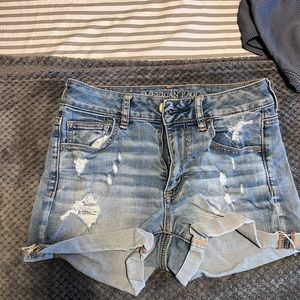 stretchy and comfy, high waisted